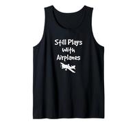 Ancora Gioca con aeroplani Pilota t-Shirt Canotta