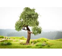 NOCH Micro-Motion Albero Con Altalena, Mobile Baumzubehör per Modellismo, 18,5