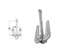 Ancora Hall 2,5 kg - 1 PZ Osculati - 01.142.25 - 0114225
