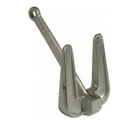 Ancora Hall compatta in acciaio zincato