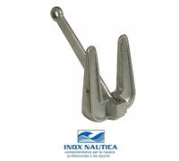 ANCORA HALL ZINCATA PER FONDI SABBIOSI BARCA SABBIA ANCORAGGIO ORMEGGIO