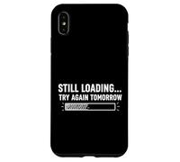 Ancora in caricamento Riprova domani Patience Quote Custodia per iPhone XS Max