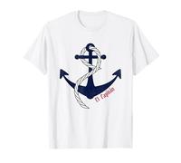 Ancora Nautica - Estetica Pescatore con Design El Capitan Maglietta