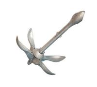 Ancora ombrello richiudibile in acciaio fuso e zincato a caldo vari pesi