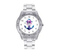 Ancora, orologio da uomo in acciaio inox, analogico, al quarzo, da polso, Stile:, regular, Bracciale
