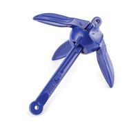 Ancora per barche, ancoraggio in lega di alluminio dal design professionale facile riparare resistente alla corrosione e durevole per barche a vela per canoe