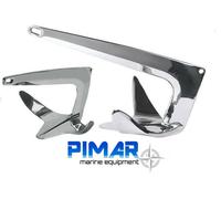 ANCORA PER ORMEGGIO BARCA TIPO BRUCE IN ACCIAIO INOX 316 KG DA 5-7,5-10-15