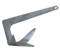 ANCORA PER ORMEGGIO BARCA TREFOIL BRUCE IN ACCIAIO FUSO ZINCATO KG DA 2,5-5-7,5