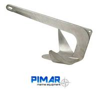 ANCORA PER ORMEGGIO BARCA TREFOIL BRUCE IN ACCIAIO FUSO ZINCATO KG DA 5-7,5-10