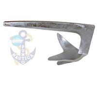 ANCORA TREFOIL ACCIAIO FUSO ZINCATO A CALDO PESO 7.5KG INTERRAMENTO PROGRESSIVO