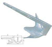 ANCORA TRIDENT FORCE TIPO BRUCE IN ACCIAIO ZINCATO vari pesi