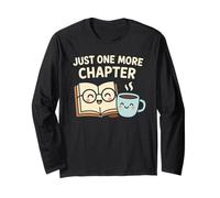 Ancora Un capitolo - Book Lover Reading Coffee Kawaii Maglia a Manica