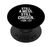 Ancora un pasticcio ha scelto la Bibbia cristiana dicendo donne uomini PopSockets PopGrip Adesivo