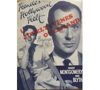 Ancora una volta, My Darling Robert Montgomery Ann Blyth Vintage 1949 program...