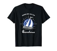 Ancora Via Prossima Fermata Barcellona Avventura Maglietta