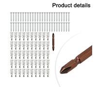 Ancoraggi affidabili per cartongesso con viti kit completo 100 pezzi per fissagg