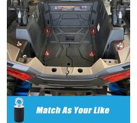 Ancoraggi di fissaggio robusti per Polaris per RZR1000 ATV Lock e Ride Cargo Hoo