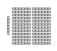 Ancoraggi per strutture ombreggianti, sei fori, flessibilità, fissaggio rapido, resistenti alle intemperie, da giardino, campeggio, essenziali, flessibili, estensibili