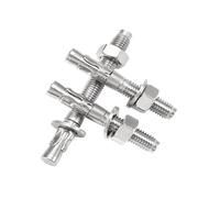Ancoraggio a cuneo con vite ad espansione in acciaio inossidabile M12x110mm | 304 A2-70 Bullone passante Fissaggio for calcestruzzo resistente for interni ed esterni(M10*75Mm)