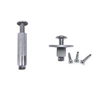 Ancoraggio a scomparsa in acciaio inox, 12 mm, per piscina telone (per superfici in legno)