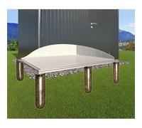 Basamento SmartBase Plus per Casetta AvantGarde e AvantGarde ECO in Metallo Biohort AvantGarde A4
