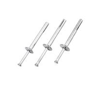 Ancoraggio con perno a martello M6/M8 da 2/5 pezzi, ancoraggio con perno con chiodo zincato for calcestruzzo, mattoni e blocchi(M6X30mm 5pcs)