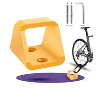 Ancoraggio Muro Bicicletta con Viti in Acciaio Inox 304, Ancoraggio a Catena ad Alta Sicurezza Contro i Furti in Acciaio Spesso 5 mm, Ancoraggio a Terra per Moto e Biciclette