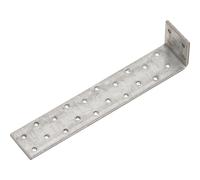 Ancoraggio piatto in acciaio zincato 200x40x4 mm