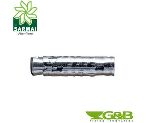 Ancorante ancoranti G&B NTR PER OPF50 in Acciaio Ø 18 x 75 mm 20 Pezzi