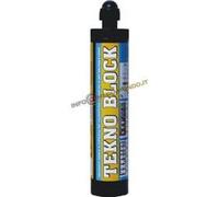 ANCORANTE CHIMICO IN CARTUCCIA - TASSELLO CHIMICO TEKNO BLOCK - 300ml NEW