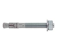 Tassello ancorante acciaio fbn ii fischer dado e rondella fbn ii 12/10 mm 12x106