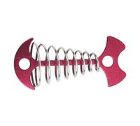 Ancore a lisca di pesce antivento Piolo Molla Guyline Tenditore Corda Regolatore Deck Tavole Tenda Palo Durevole Deck Tavole Bordo Tenda Pali Fibbie a molla Accessori per tenda da campeggio