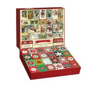 Ancsttu Calendario Avvento Giocattolo,Gioco Di Puzzle Per La Famiglia - 24 Giorni Calendario Puzzle Avvento Per Bambini - Per Uomini Donne Ragazzi Adolescenti Famiglia