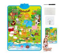 Ancsttu Carta Didattica Murale - Elettronico Interattivo Con Voce | Apprendimento Bambini Prima Infanzia