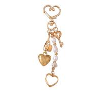 Ancsttu Ciondolo Portachiavi Decorativo,Portachiavi Metallo Luna Stella Ciondolo Decor | Charm Romantico per Donne Ragazze Borsa Spalla Zaino Viaggio Spiaggia
