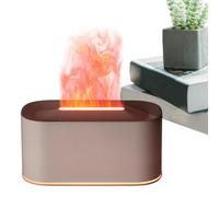Ancsttu Diffusore Di Fiamma - Apparecchio Per Aromi Da 220ml Con 7 Colori | Diffusore Di Profumi Per Camera Da,Per Ufficio Soggiorno Camera Da Bagno Appartamento Hotel Classe