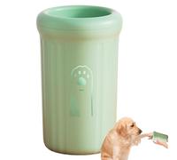 Ancsttu Rondella di per cani, rondella di - Coppa di lavaggio del piede sporco - Setola morbida portatile e rondella di staccabile per razze piccole/medie/grandi quotidiane di toelettatura, pulizia