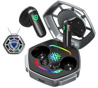 ANCwear TWS Wireless Earbuds Bluetooth 5.3 in Ear Buds con adesivo di design scorpione, cuffie da gioco mobile, 20 ore di riproduzione, 3,5 grammi, ultra leggero, fai da te personalizzato per gamer