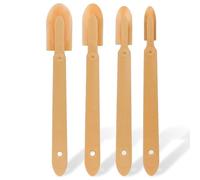 Ancyen Strumento di tenuta in silicone, 4 misure, strumento per la rimozione del sigillante, set di attrezzi per la finitura del sigillante, applicatore di tenuta, distanziatore, spatola in gomma