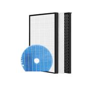 And Deizing Filter,Compatible For Sharp,Air Purifier KC-G40SA KC-G40SA-W-G50SA-G50SA-W Smoke Removal Deization Assembly Deodorization Assembly(1set and Humidifying Filter)