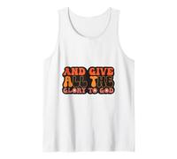 And Give all The Glory to God for Basketball Sport Lovers Canotta