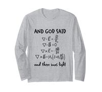 And God Said And There Was Light Equazioni di Maxwell Fisica Maglia a Manica