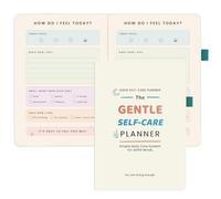 &And Per Se Adhd Self Care Planner, check-in emotivo e diario di discarica | Planner Adhd non datato per adulti, rifletti su come ti senti, elimina il disordine mentale e scegli delicati passaggi di
