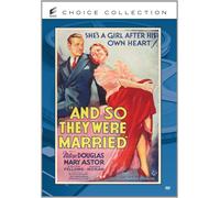 And So They Were Married (DVD) Mary Astor Melvyn Douglas Elliott Nugent