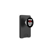 And then Satan said put the alfabeto in math PopSockets PopWallet per MagSafe