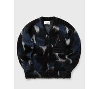 And Wander Mix color shaggy knit cardigan men Zippers & Cardigans black in taglia:S/M