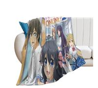 And You Thought There Is Never A Girl Online, coperta in pile denoise denoise per letto, divano, 300 g/m², coperta in flanella super morbida e calda, decorazione per la casa, 152,4 x 203,2 cm