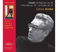 Frederic Chopin Chopin: 24 Preludes, Op. 28/12 Etudes, Op. 10/12 Etudes, Op (CD)