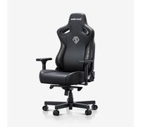 Anda Seat Kaiser 3E XL, Sedia Gaming Ergonomica in Tessuto Trasparante, Sedia Ufficio Ergonomica Lombare Supporto Integrato e Braccioli 4D, Poltrona Gaming Professionale Nera