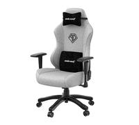 Anda Seat Phantom 3 Sedia Gaming Ergonomica Tessuto per Adulti - Poltrona Gaming Reclinabile con Supporto Lombare e Braccioli Regolabili - Gaming Chair Premium per Ufficio e Casa, Grigio